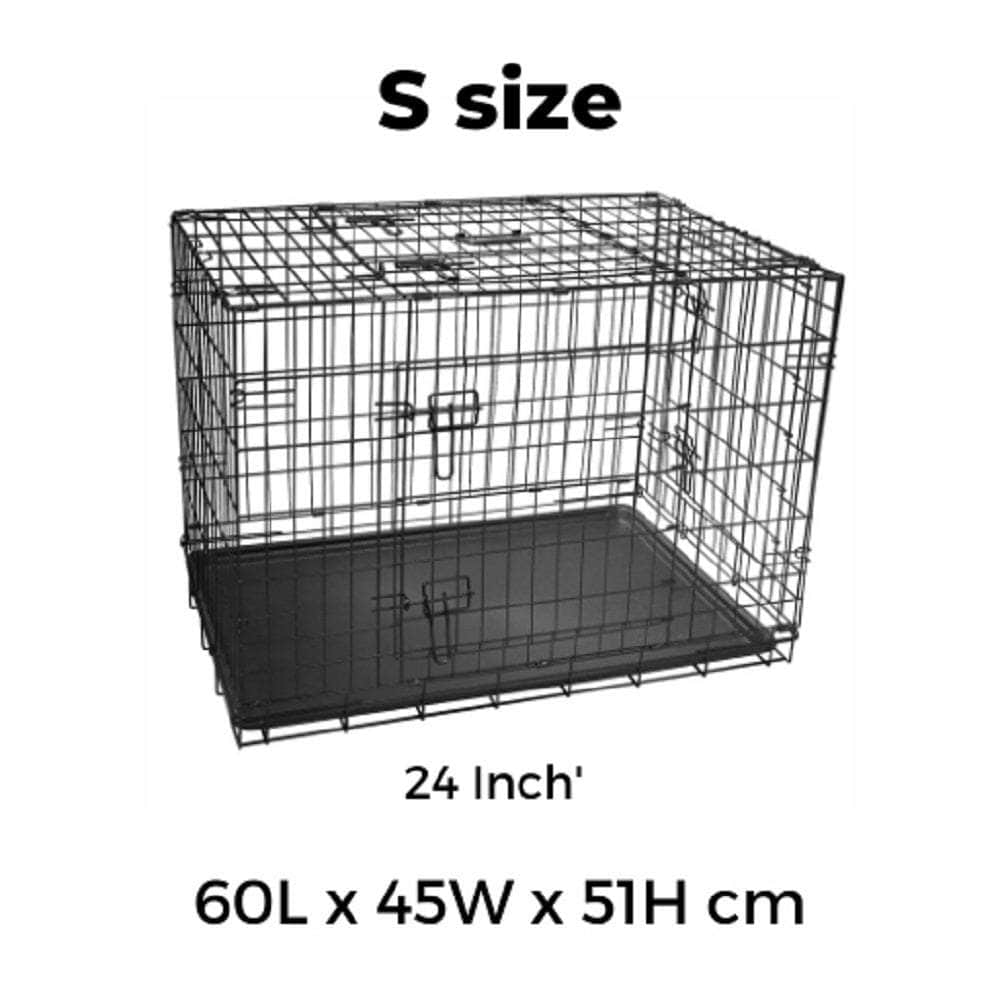Dog Cage 24" 3 Doors