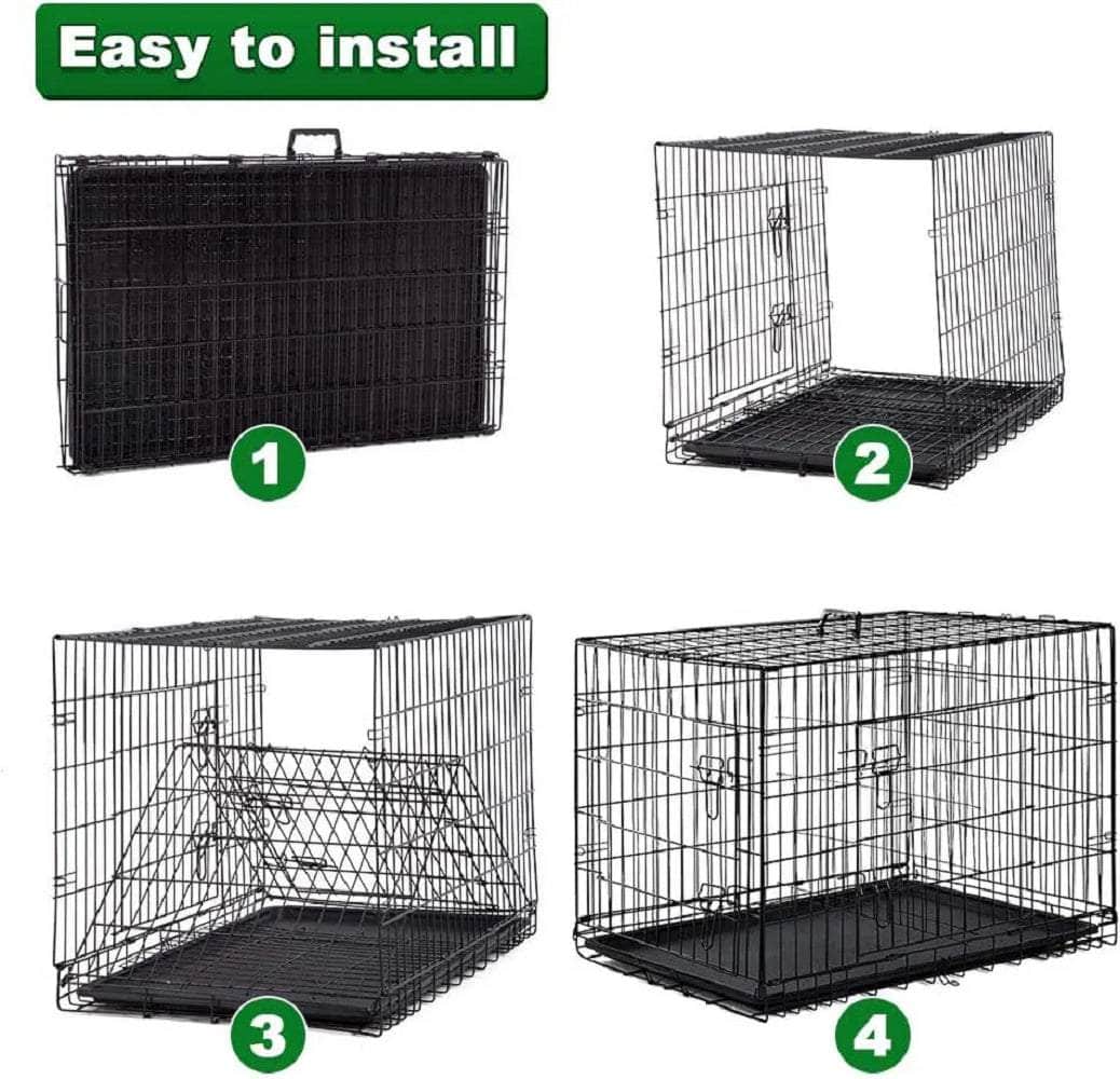 Dog Cage 24" 3 Doors