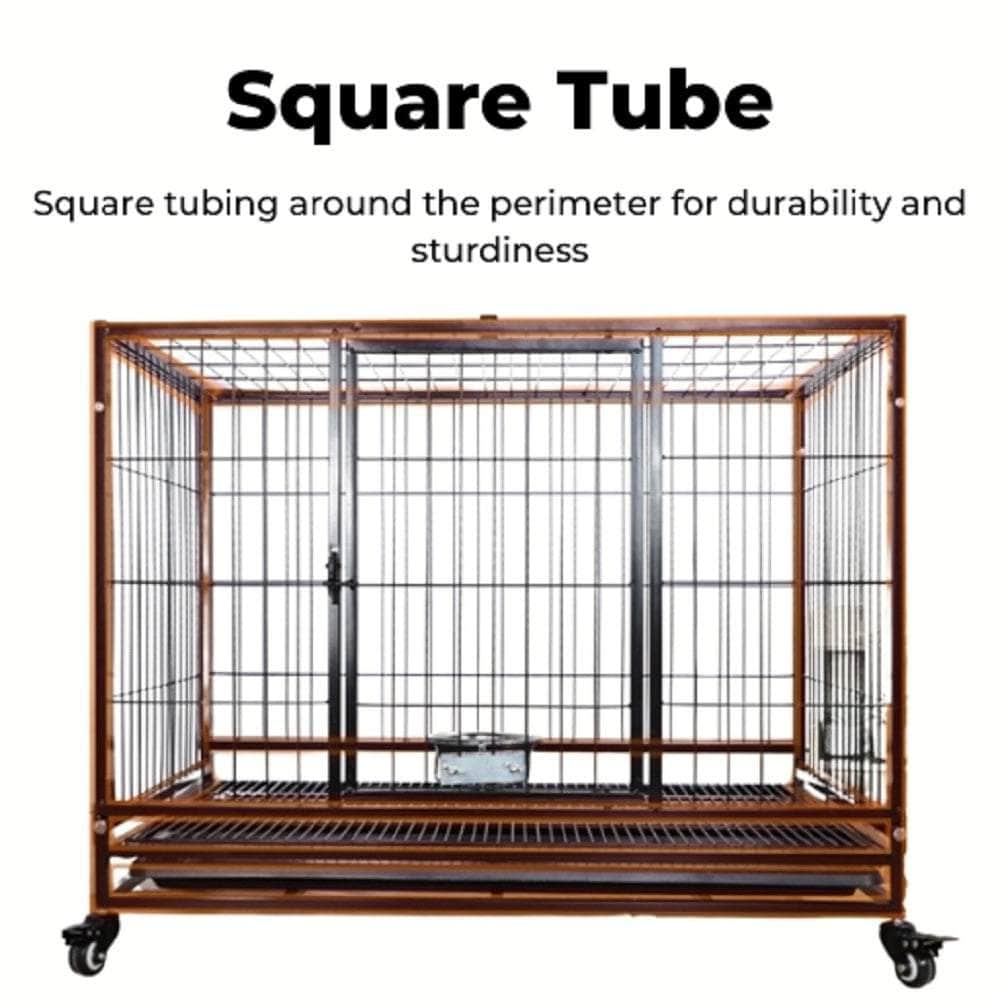 Dog Cage 46" with wheels