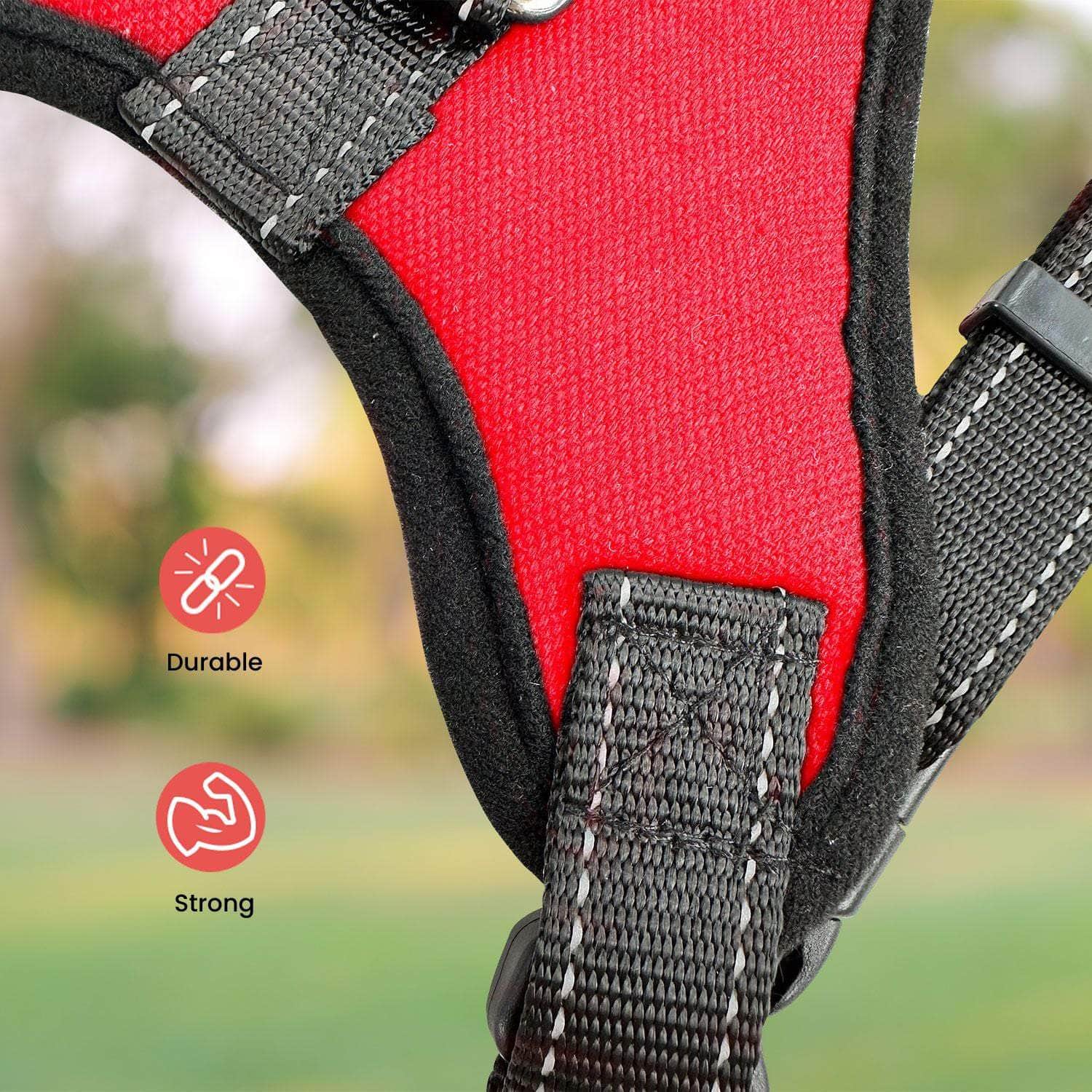 Dog Harness XXL/XL/L/M Sizes Nylon fabric
