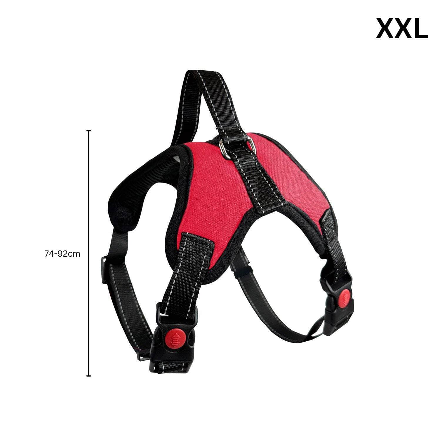 Dog Harness XXL/XL/L/M Sizes Nylon fabric