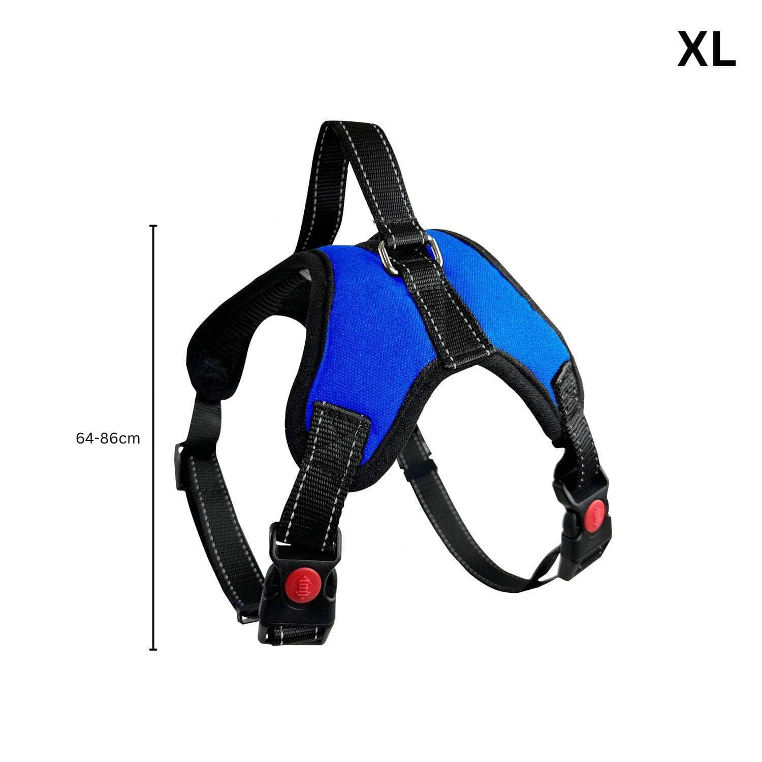 Dog Harness XXL/XL/L/M Sizes Nylon fabric