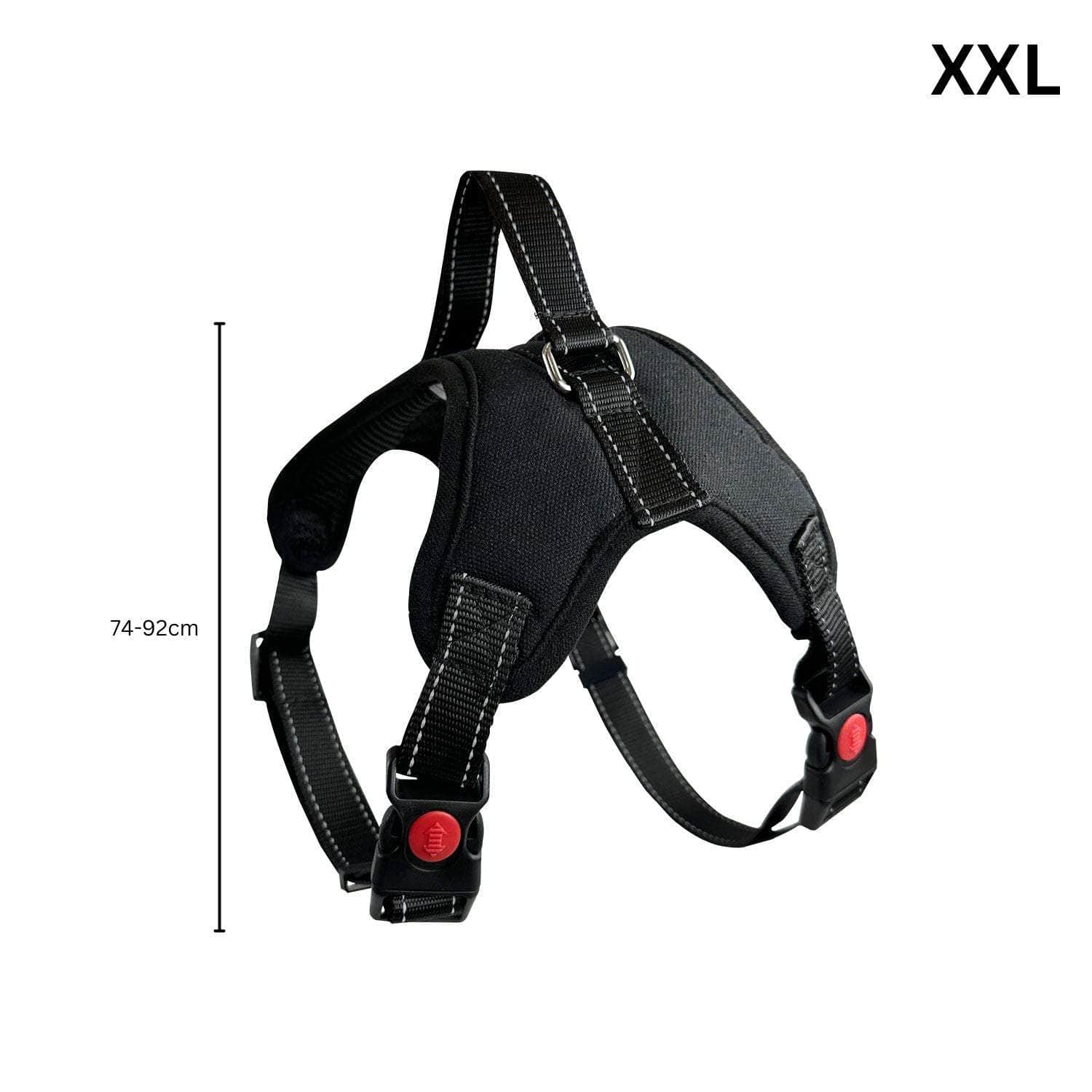 Dog Harness XXL/XL/L/M Sizes Nylon fabric