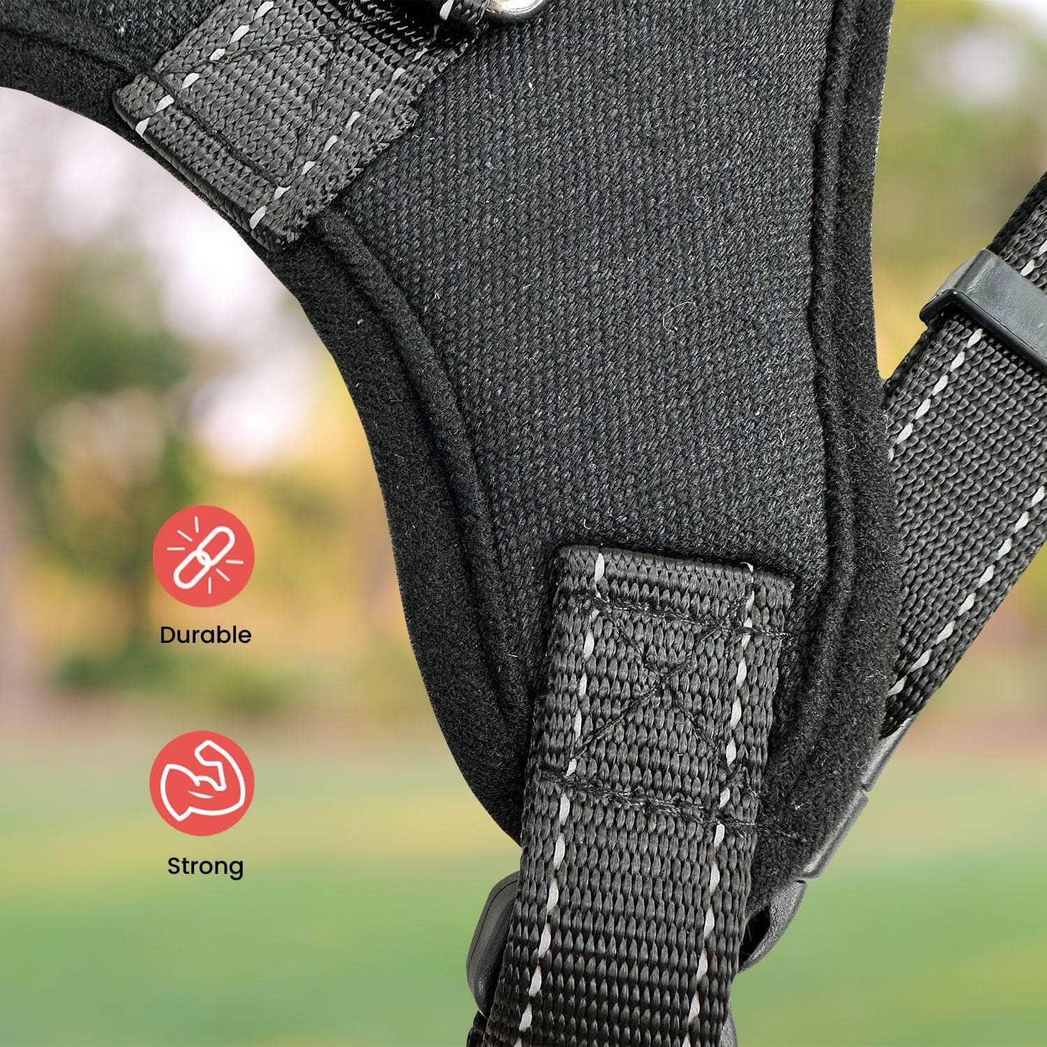 Dog Harness XXL/XL/L/M Sizes Nylon fabric