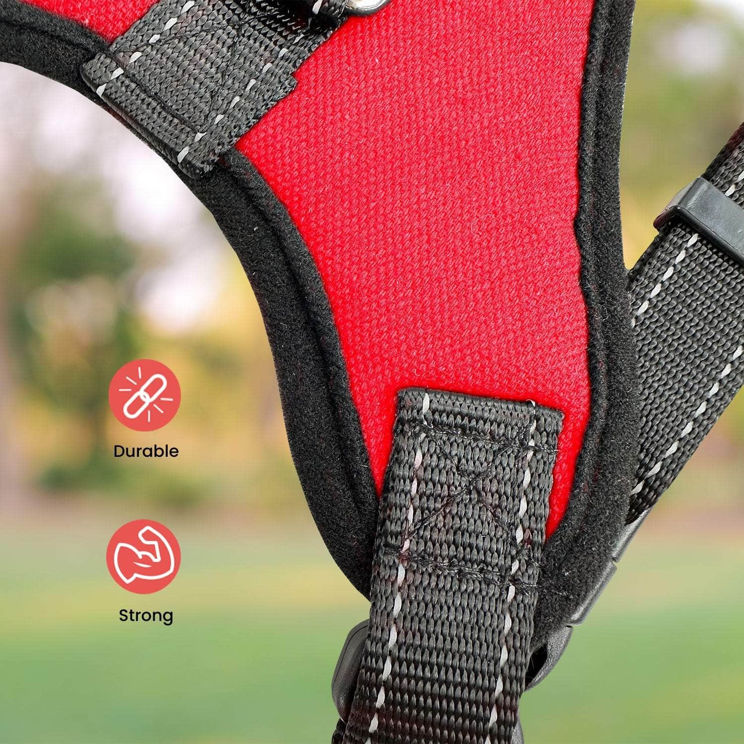 Dog Harness XXL/XL/L/M Sizes Nylon fabric