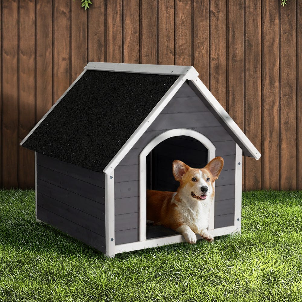 Large Dog Kennel Wooden Indoor/Outdoor Weatherproof House, Dog Kennels