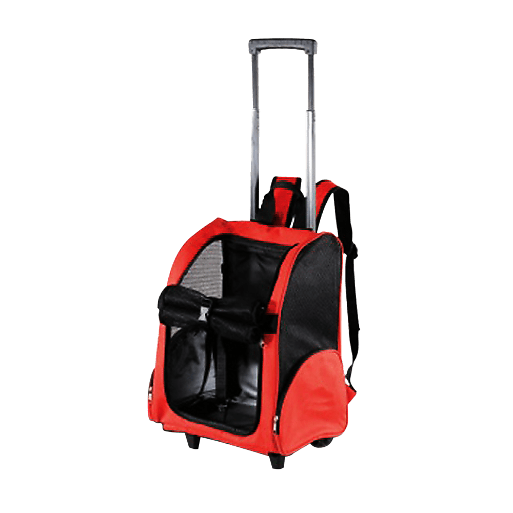 Dog Pet Safety Transport Carrier Backpack Trolley