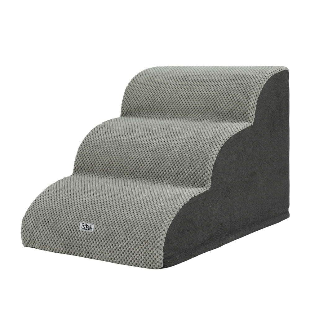 Dog Ramp Steps Foam 3/4 Tier Pet Stairs For Bed Sofa Car Portable Indoor | Dog Steps & Ramps - photo 16