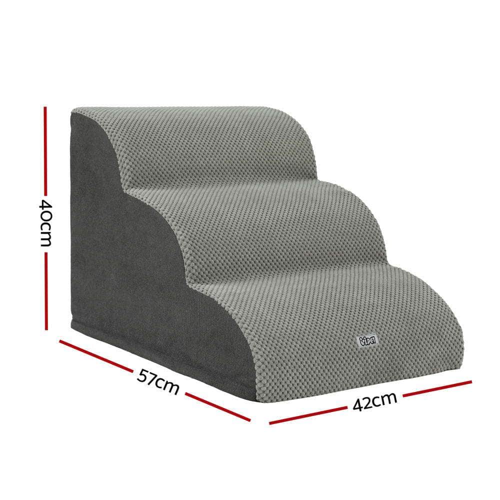 Dog Ramp Steps Foam 3/4 Tier Pet Stairs For Bed Sofa Car Portable Indoor, Dog Steps & Ramps - photo 17
