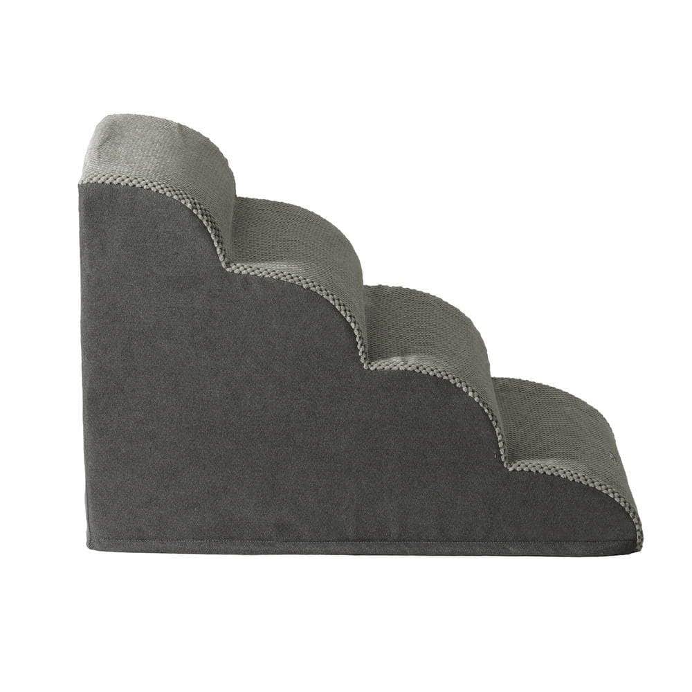 Dog Steps & Ramps - Dog Ramp Steps Foam 3/4 Tier Pet Stairs For Bed Sofa Car Portable Indoor - photo 25