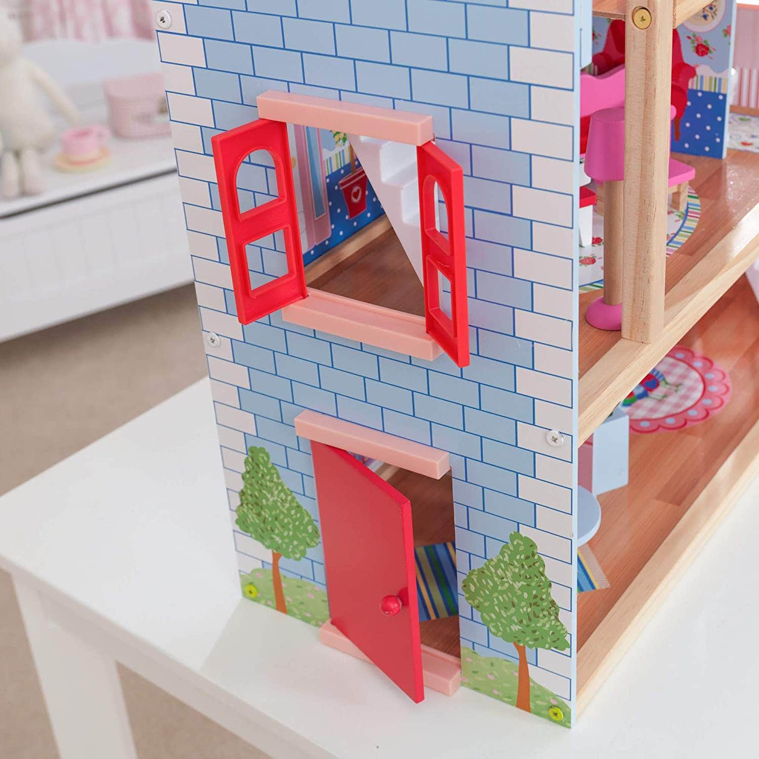 Doll Cottage With Furniture For Kids (Model 1