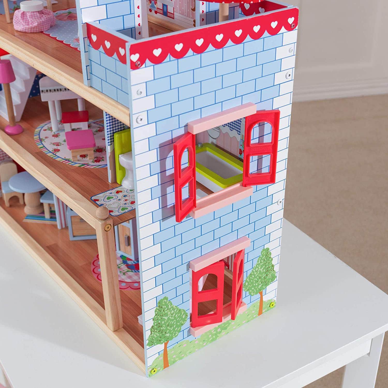 Doll Cottage With Furniture For Kids (Model 1