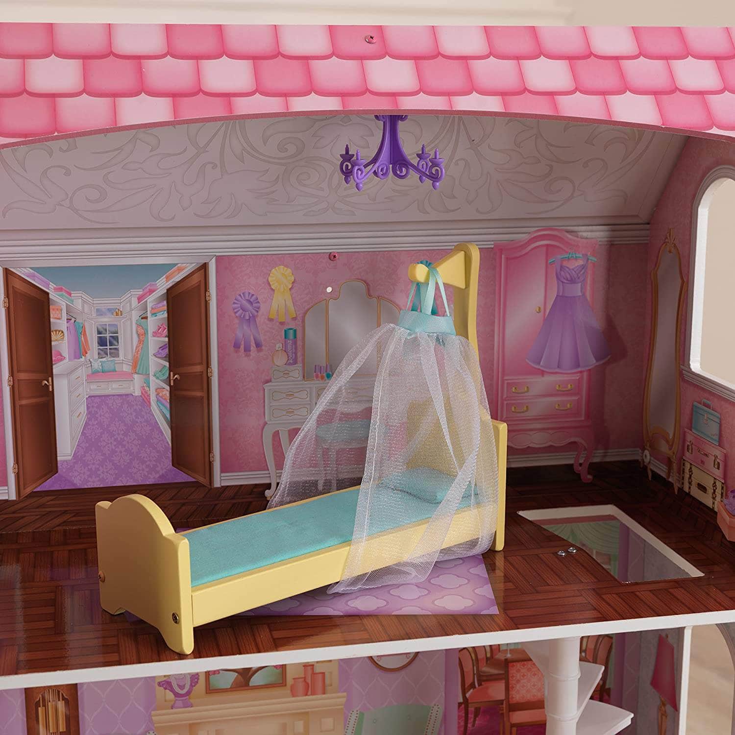 Dollhouse With Furniture For Kids (Model 2