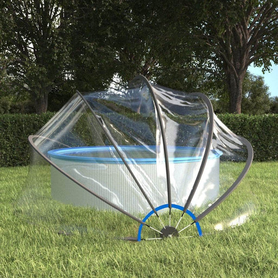 Dome of Serenity: Round PVC Pool Enclosure for Year-Round