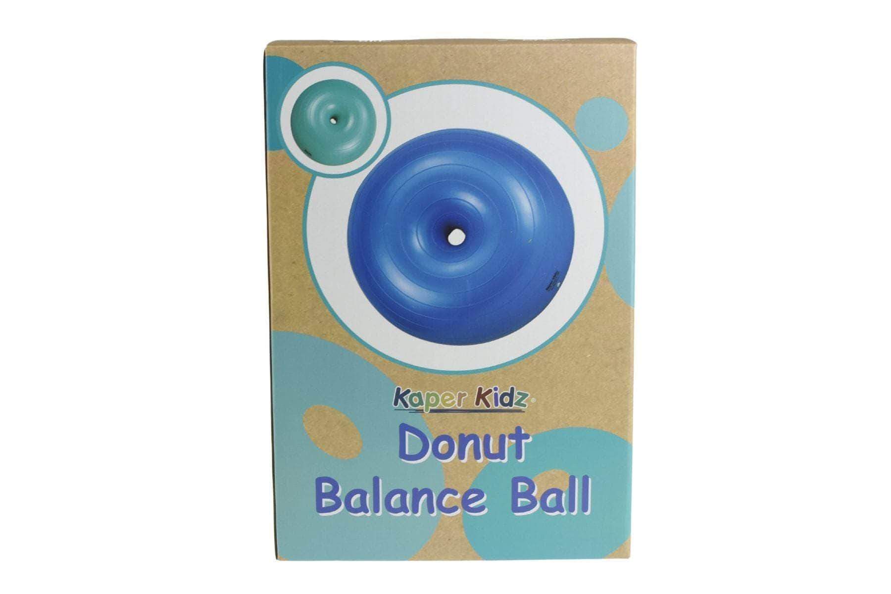 Donut balance ball blue