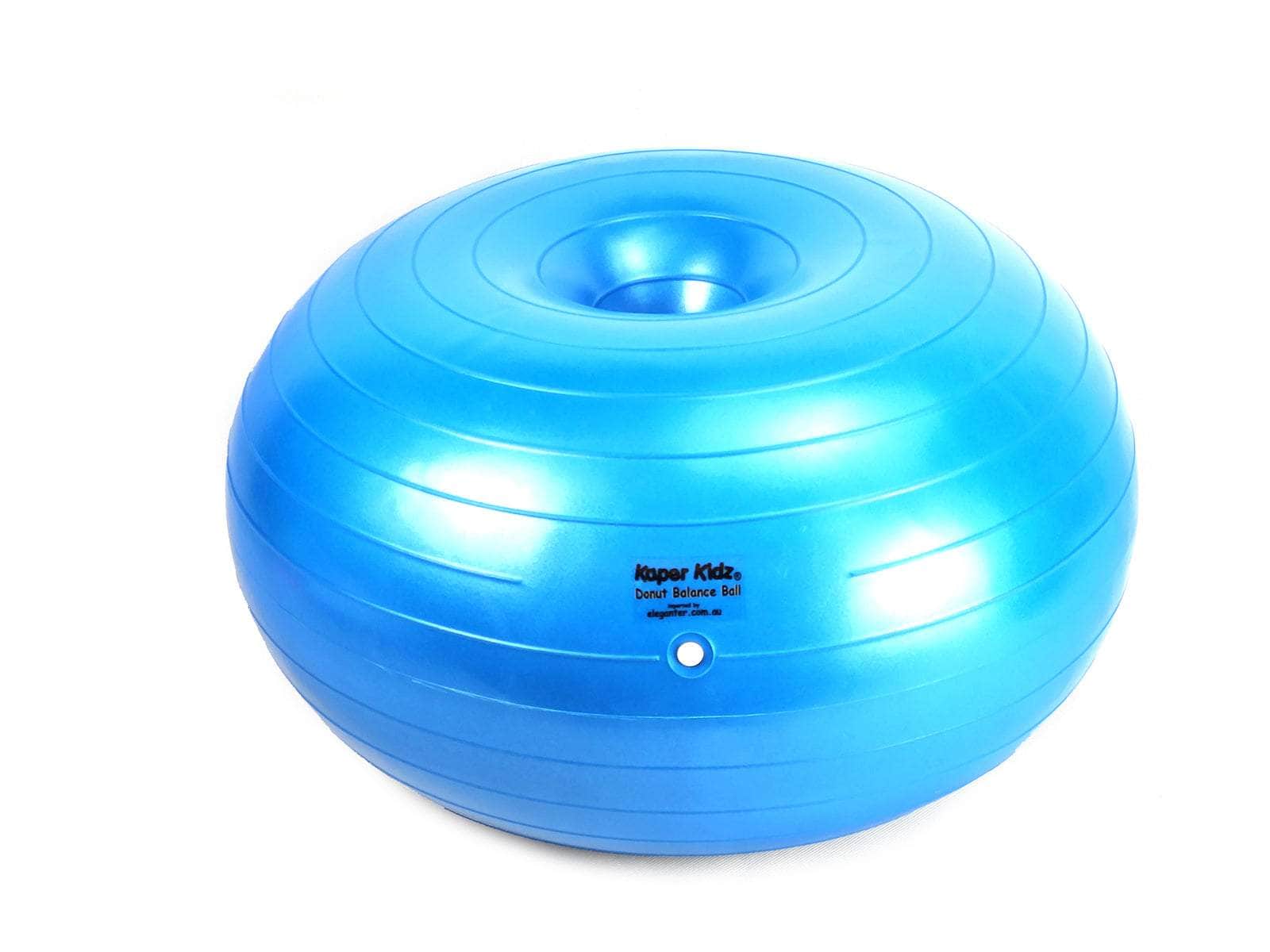 Donut balance ball blue