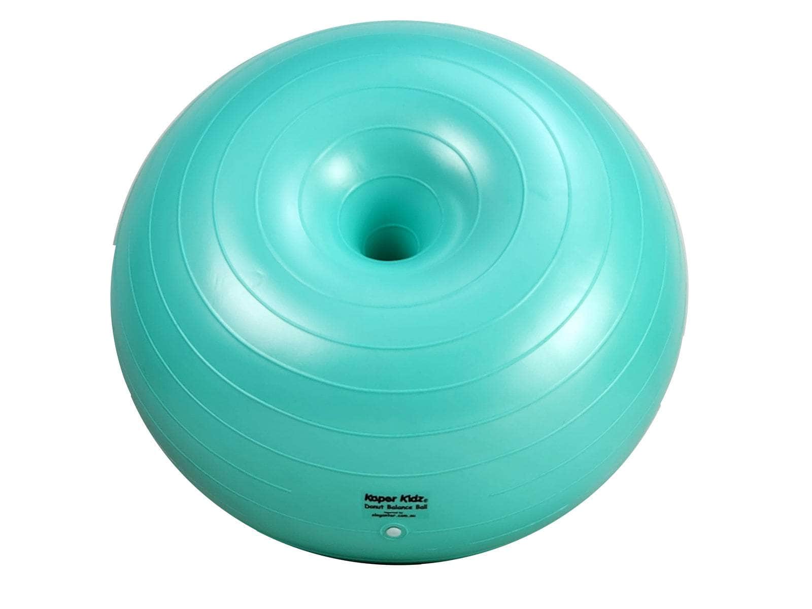 Donut balance ball green