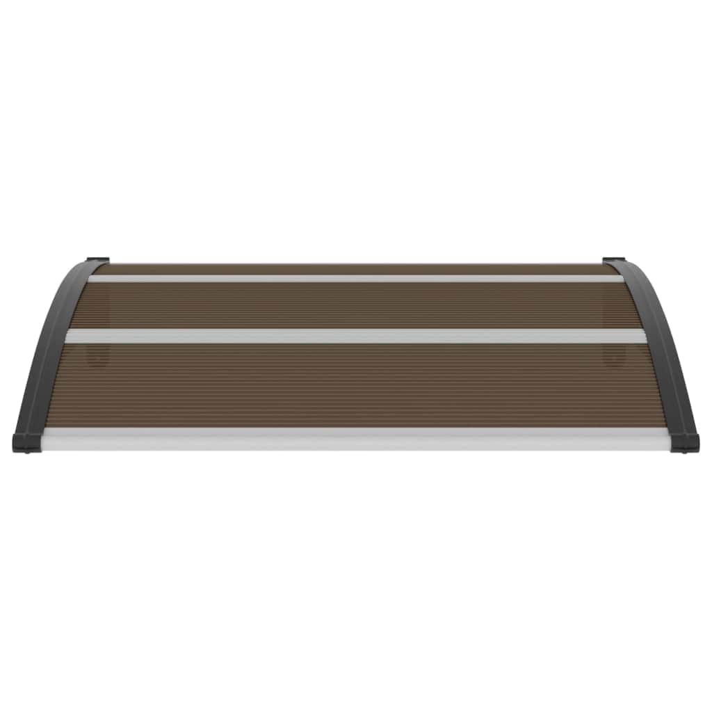 Door Canopy - Black  Plastic