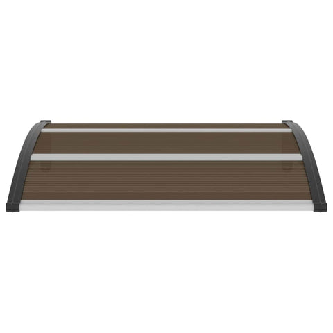 Door Canopy - Black  Plastic