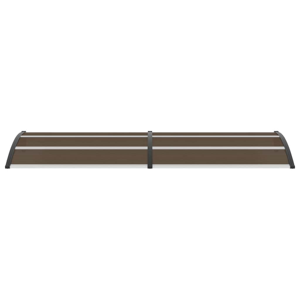 Door Canopy Black  Plastic