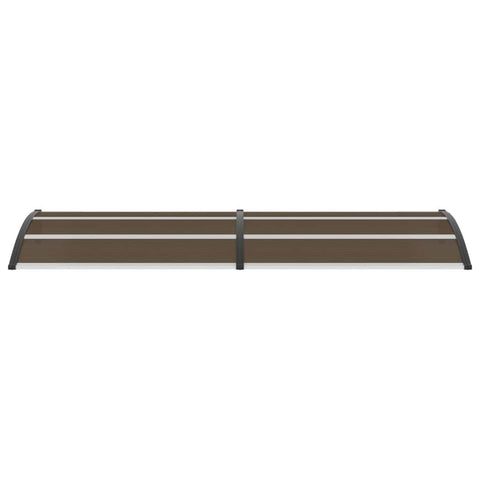 Door Canopy Black  Plastic
