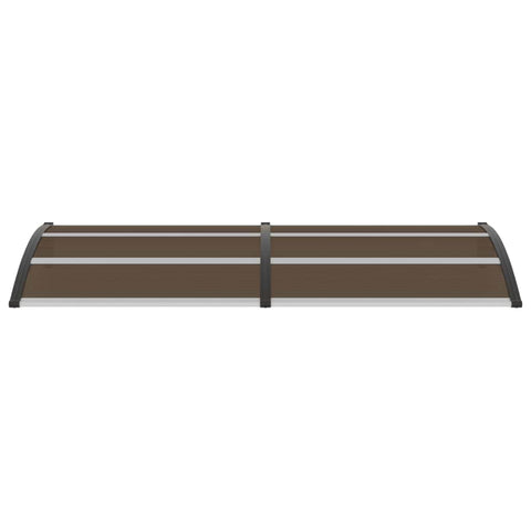 Door Canopy Black Plastic