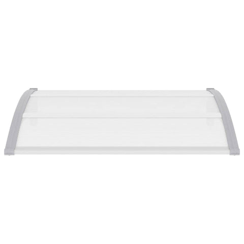 Door Canopy - Grey  Plastic