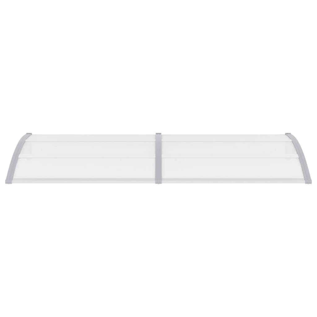 Door Canopy Grey Plastic
