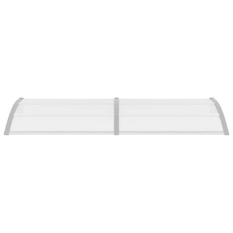 Door Canopy Grey Plastic