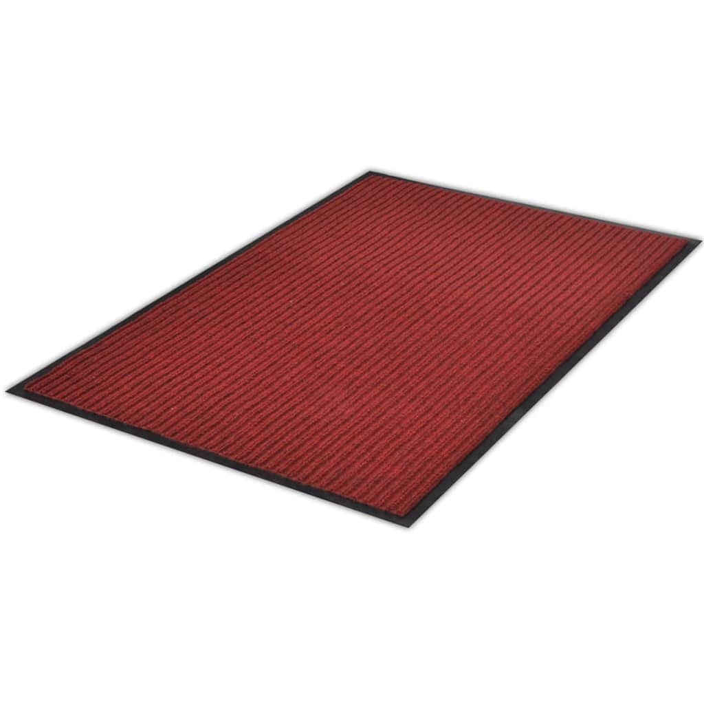 Door Mat  PVC Red