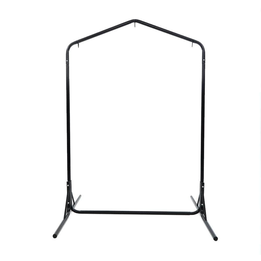 Double Hammock Chair Stand Steel Frame 2 Person Outdoor Heavy Duty 200KG