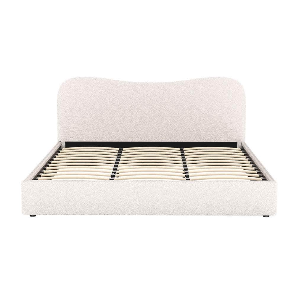 Double/King/Queen/Single Boucle Bed Frame