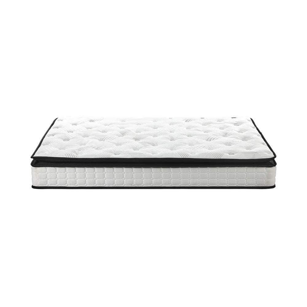 Double Mattress 22CM Cool Gel Foam Bonnell Spring with Pillows