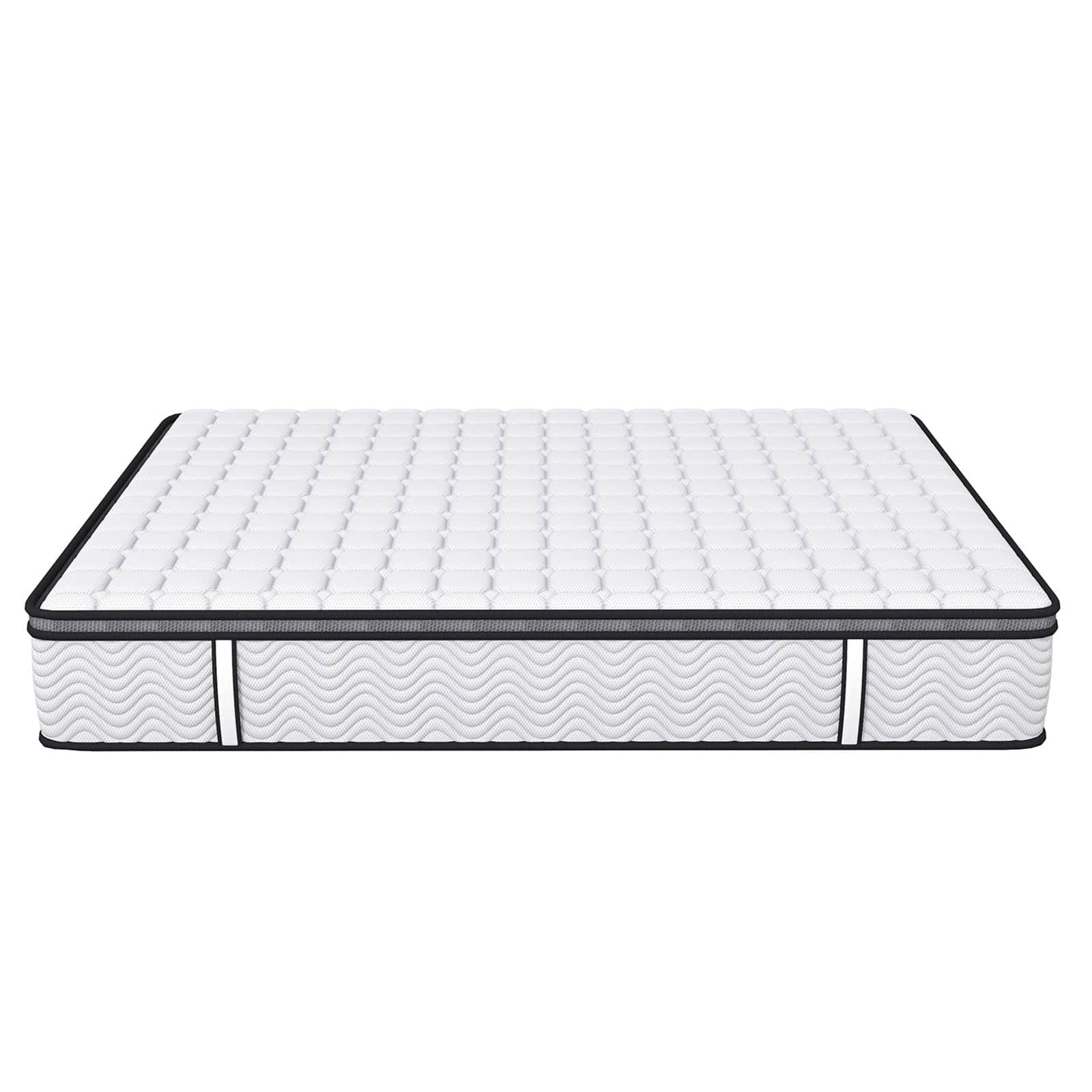 Double Pocket Spring Mattress 5 Zone Euro Top Memory Foam Bed