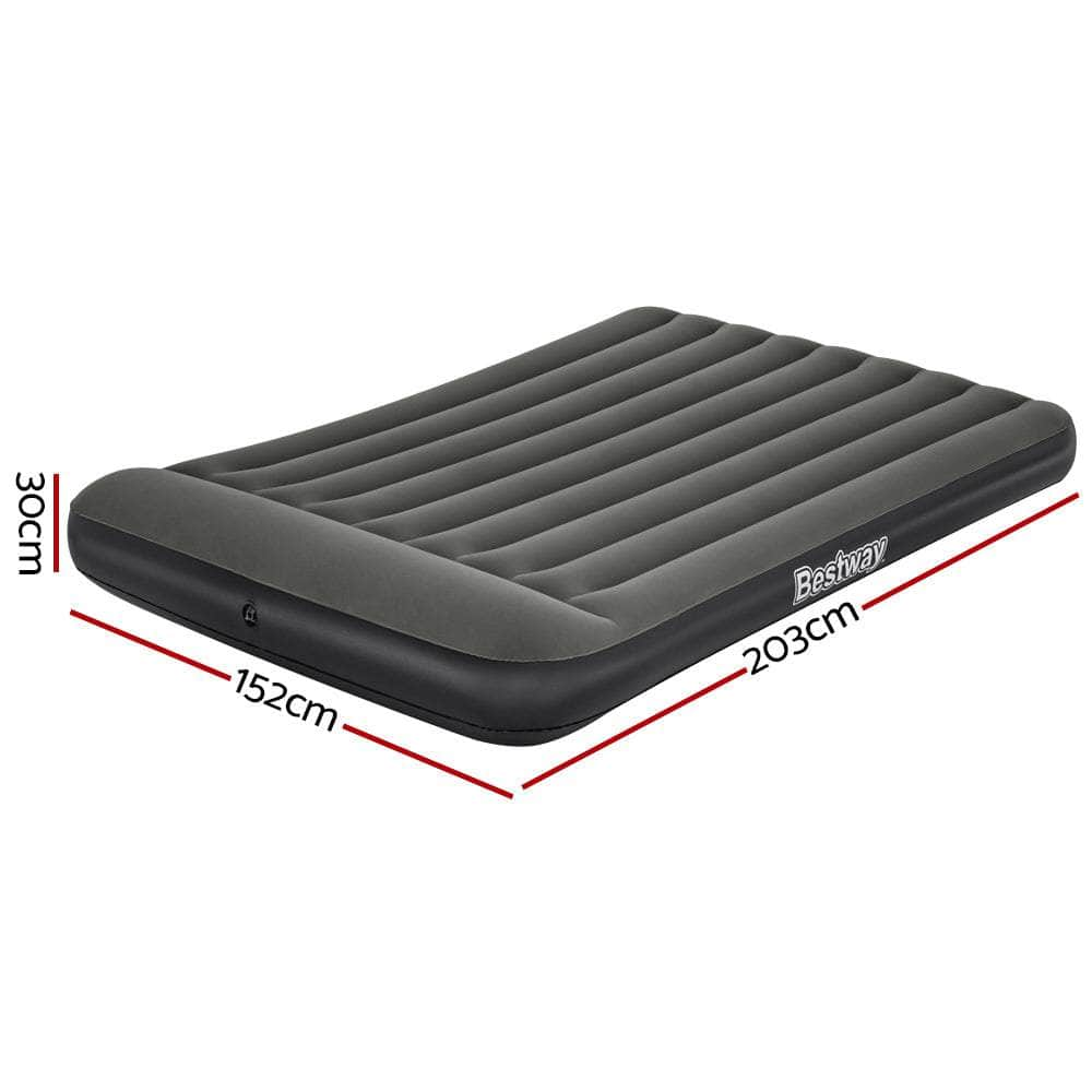 Double/Queen/Single Bed Flocked Inflatable Air Mattress