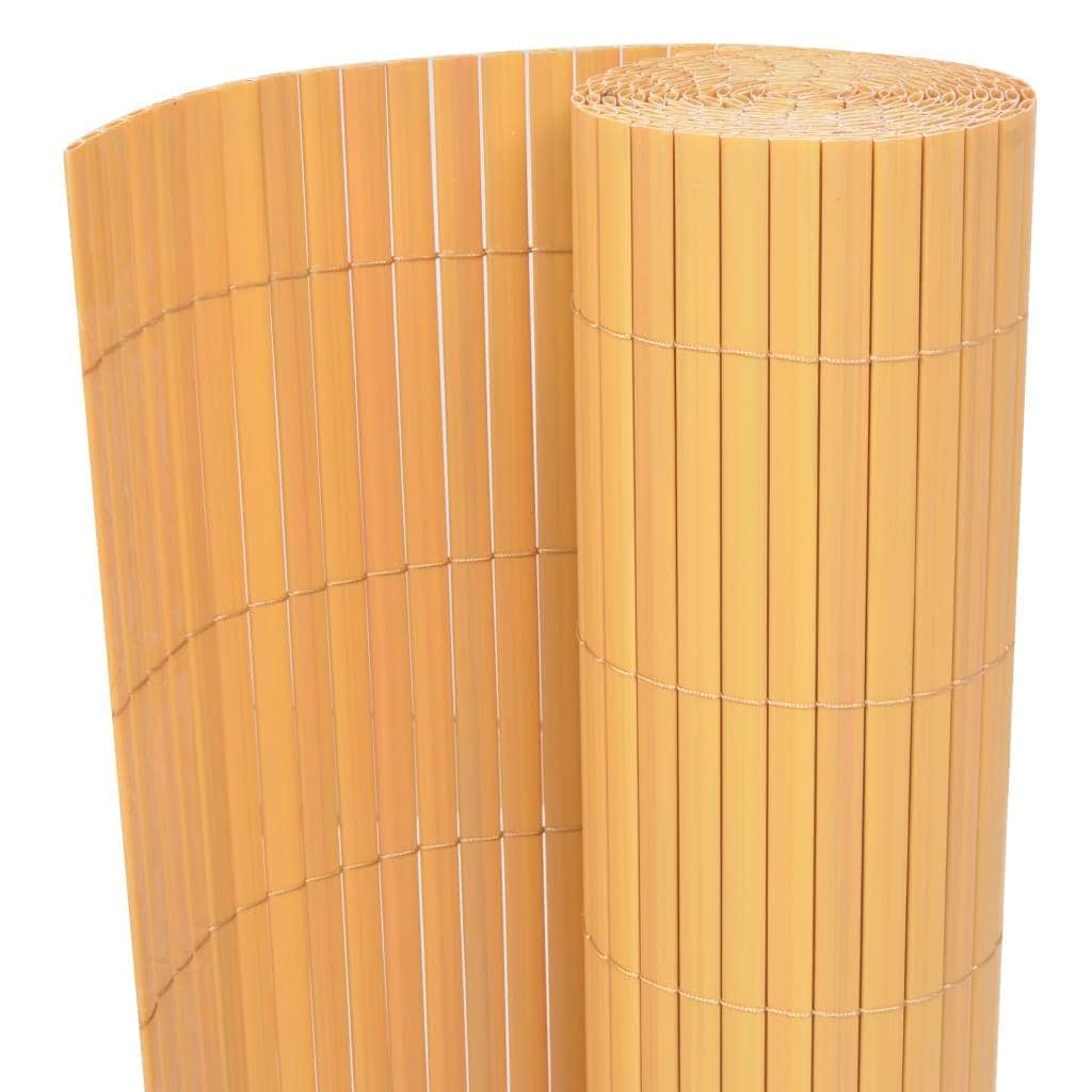 Double - Sided Garden Fence Yellow - Simple deals