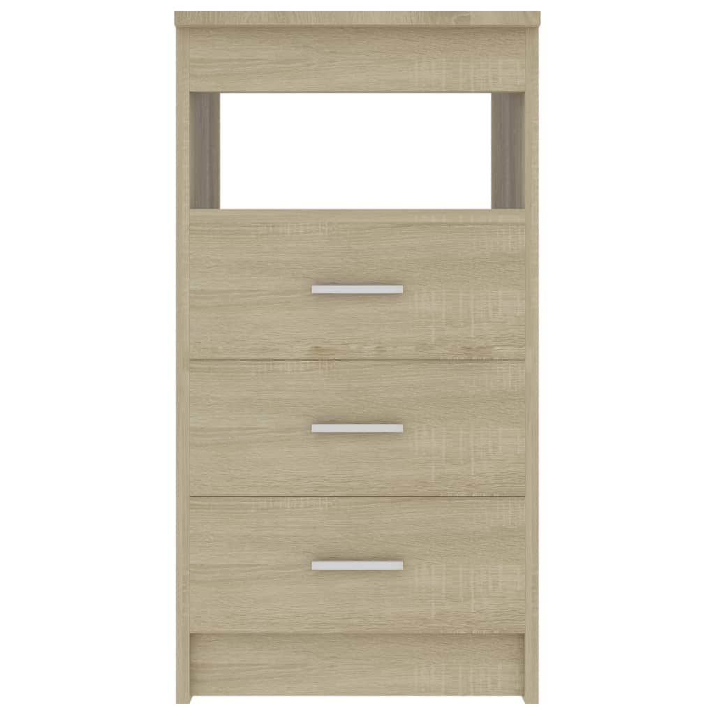 Drawer Cabinet Sonoma Oak Chipboard