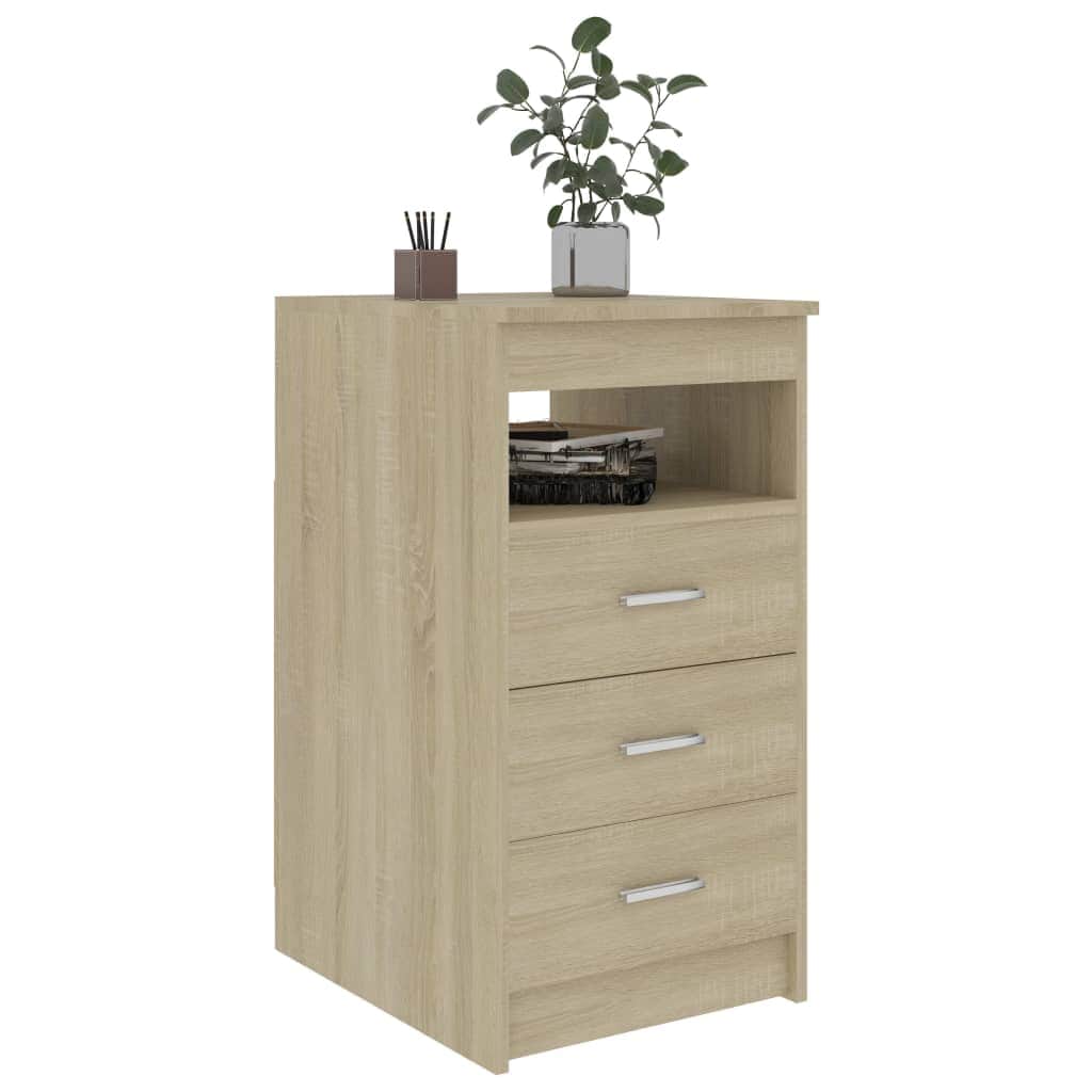 Drawer Cabinet Sonoma Oak Chipboard