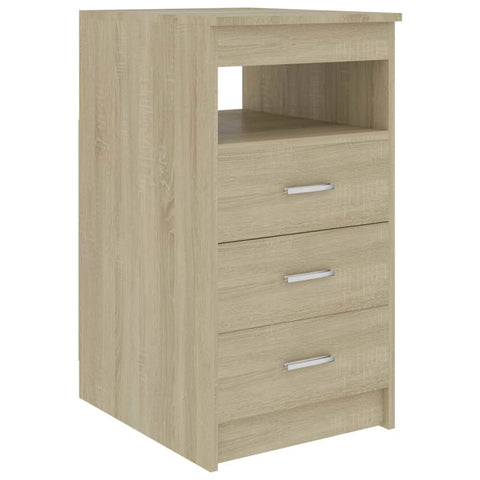 Drawer Cabinet Sonoma Oak Chipboard
