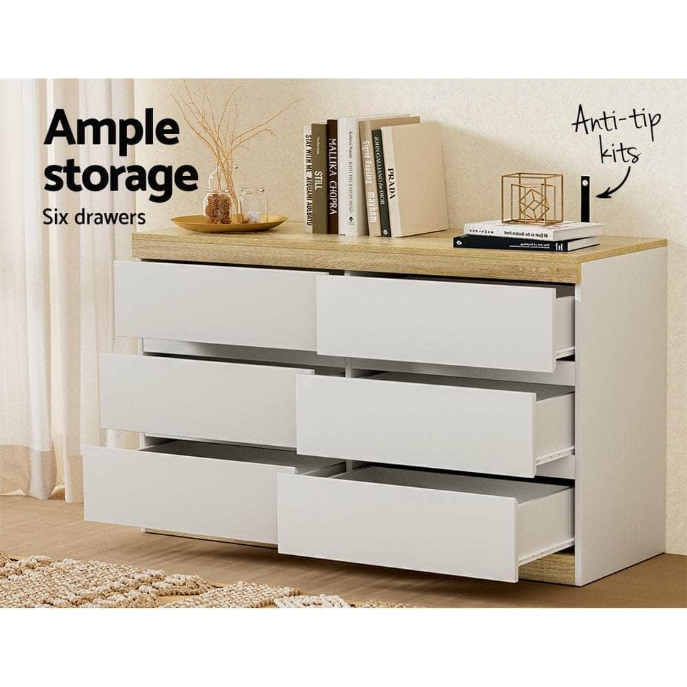 Drawer White Bedroom Storage Cabinet