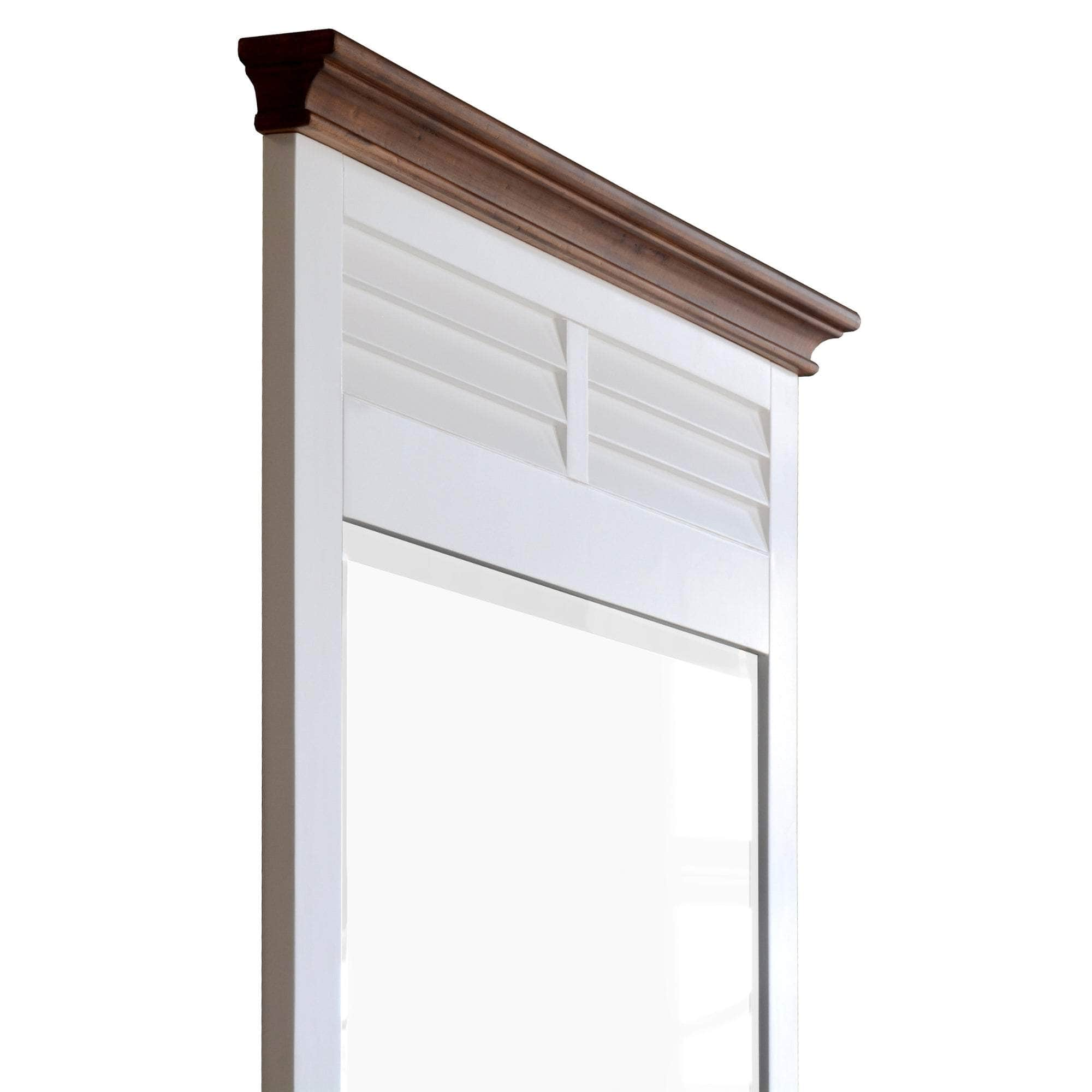 Dresser Vanity Mirror for Bedroom - White