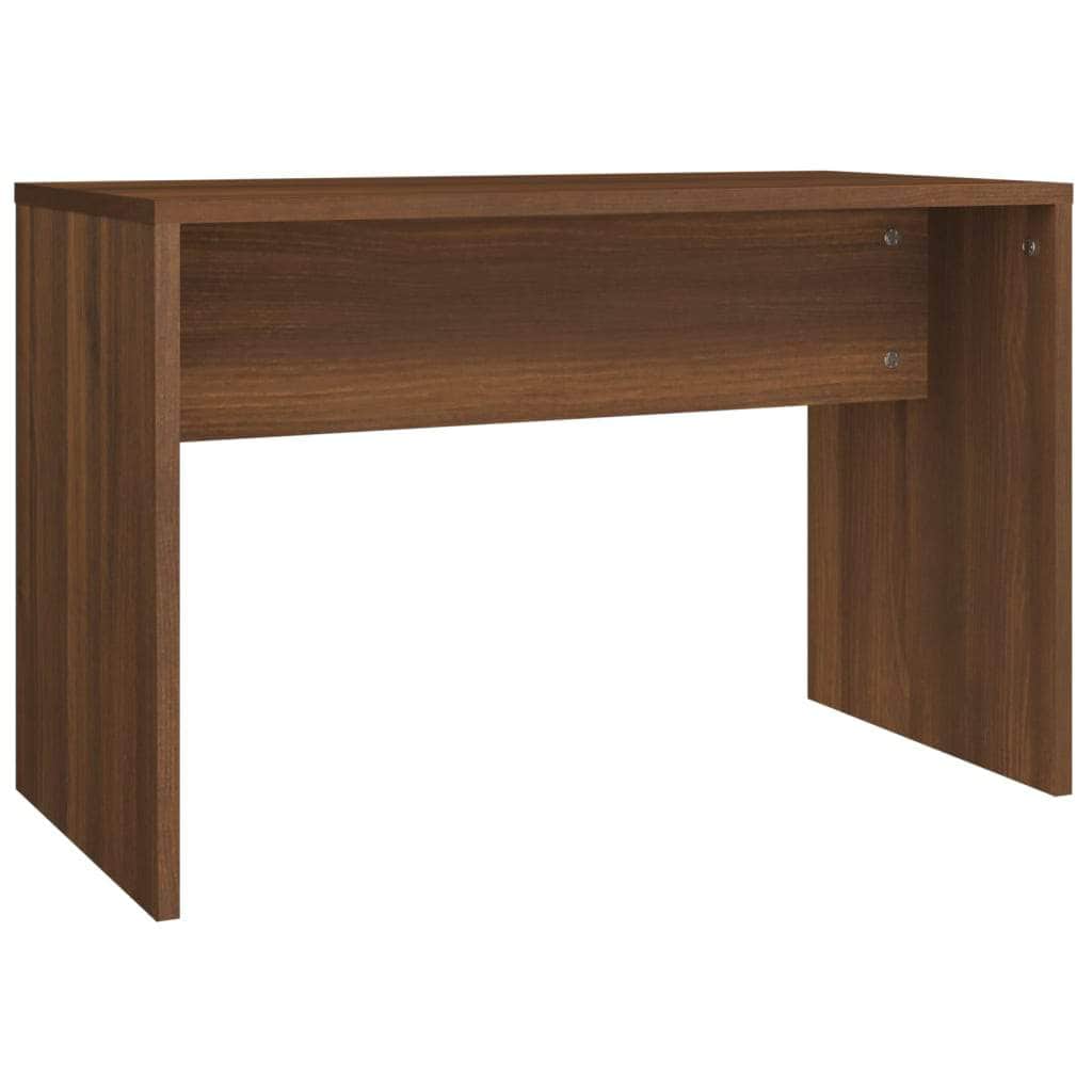 Dressing Stool Brown Oak Engineered Wood