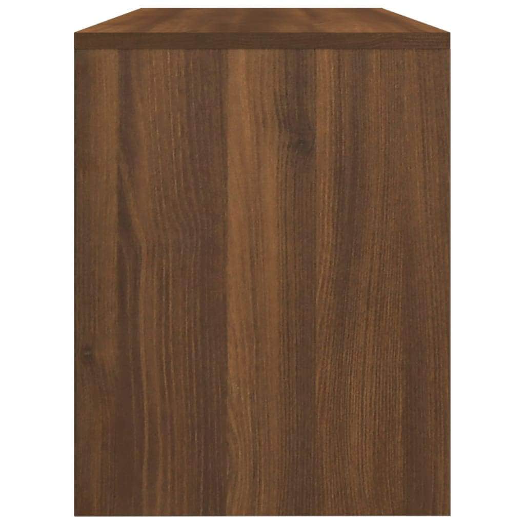 Dressing Stool Brown Oak Engineered Wood