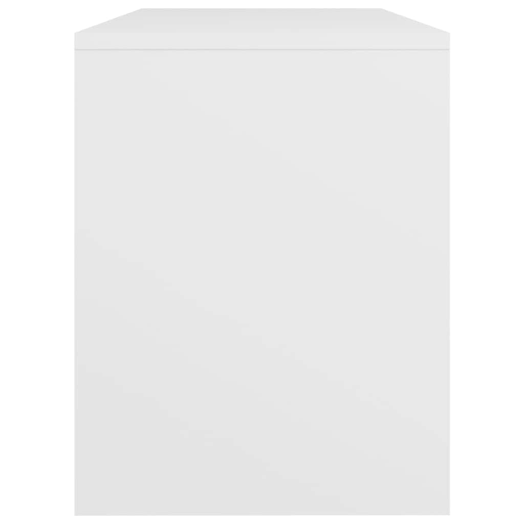 Dressing Stool White Engineered Wood