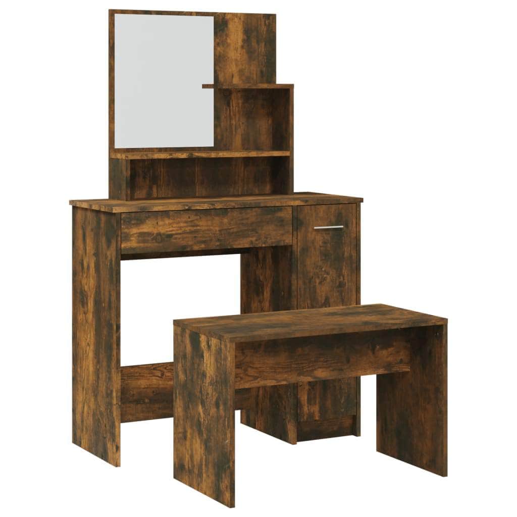 Dressing Table Set Smoked