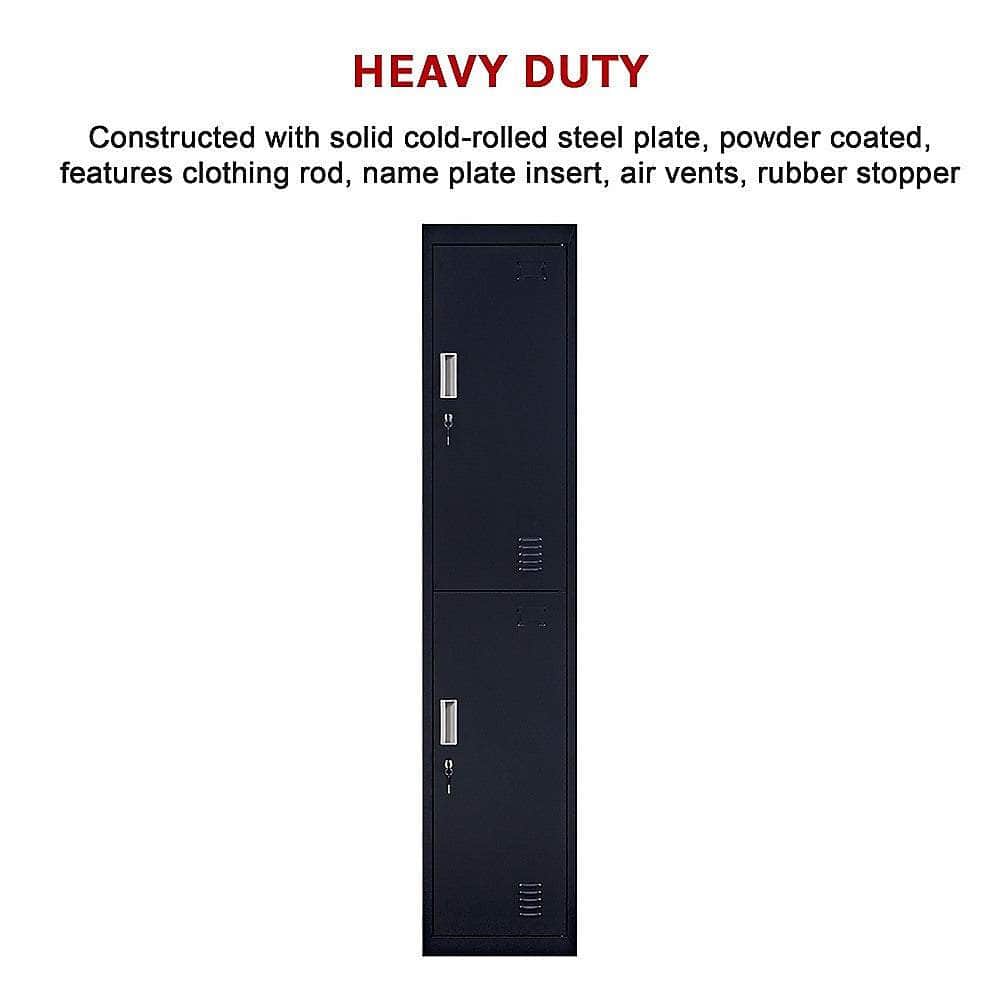 Dual-Compartment Vertical Wardrobe Space-Saving Organization