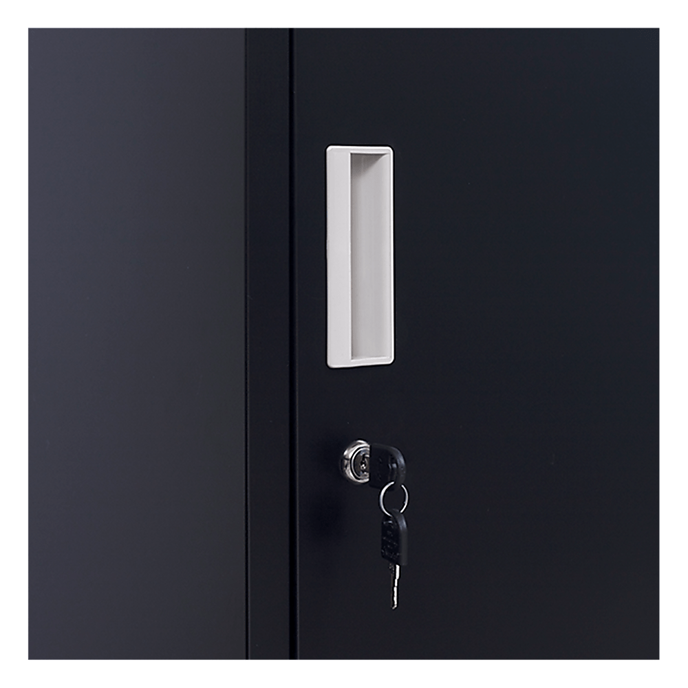 Dual-Compartment Vertical Wardrobe Space-Saving Organization