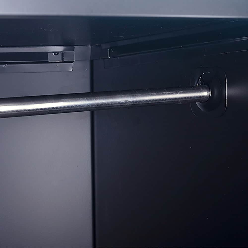 Dual-Compartment Vertical Wardrobe Space-Saving Organization