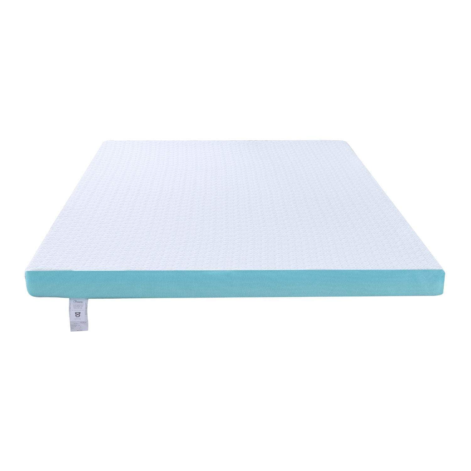 Dual Layer Mattress Topper 3 Inch With Gel Infused (Queen)