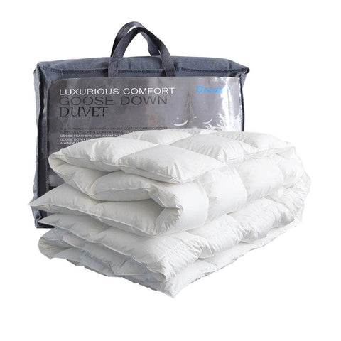 Duck Down Feather Quilt 200GSM Super King